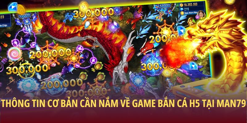 Thông tin cơ bản cần nắm về game bắn cá H5 tại Man79